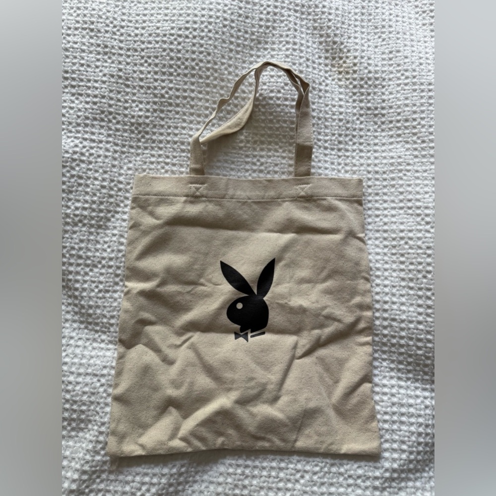 PLAYBOY Canvas Tote Bag - Picture 2 of 2